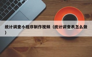 张家界统计调查小程序制作视频（统计调查表怎么做）